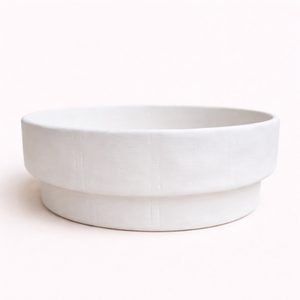 Cora bisque pottery bowl for painting